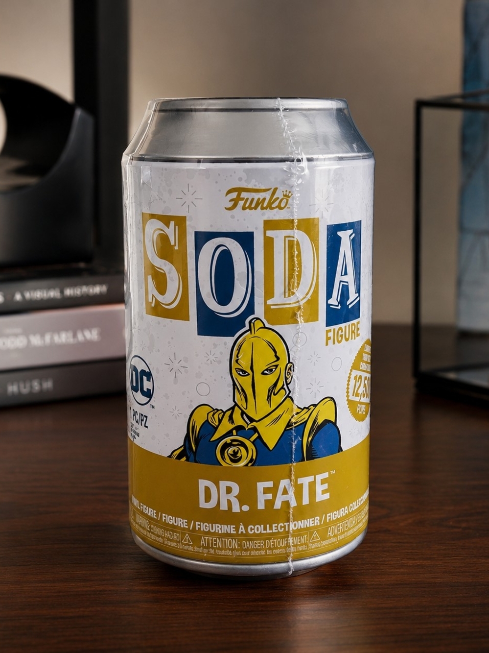 Funko SODA Dr. Fate Vinyl Figure - Yellow & Blue